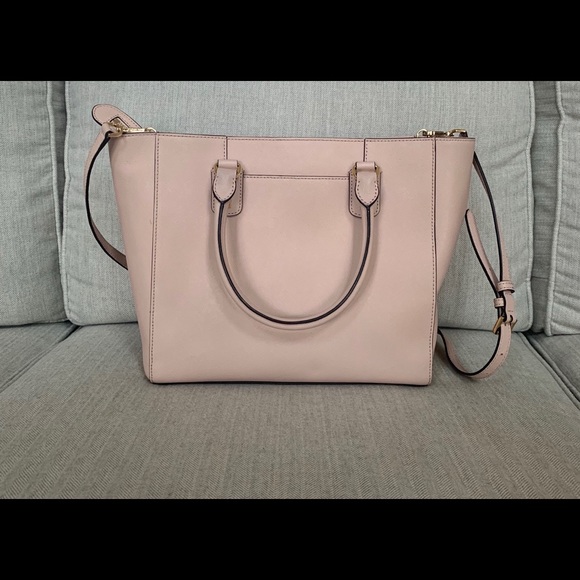 Women’s Michael Kors Pale Pink Studded Tote - Picture 3 of 4